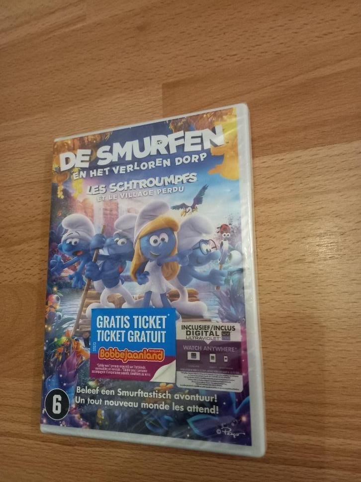 De Smurfen en het verloren dorp  (dvd NIEUW), Cd's en Dvd's, Dvd's | Tekenfilms en Animatie, Nieuw in verpakking, Tekenfilm, Vanaf 6 jaar