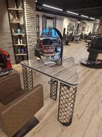 Kaptafel Boomerang drie persoons kapper spiegels kapsalon, Huis en Inrichting, Woonaccessoires | Overige, Ophalen of Verzenden