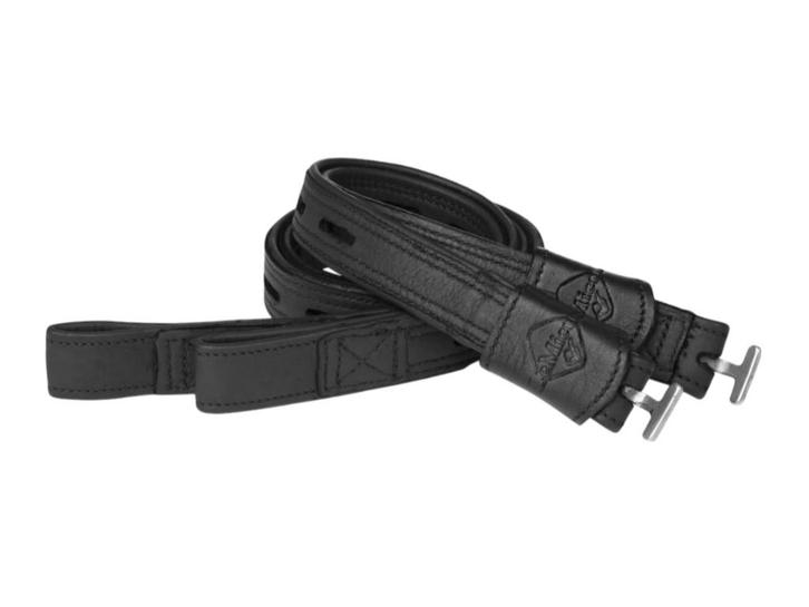 LeMieux Vector Close Contact Beugelriemen Zwart SALE!, Dieren en Toebehoren, Paarden en Pony's | Hoofdstellen en Tuigage, Nieuw