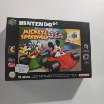 Mickey's Speedway Usa Nintendo 64 Pal
