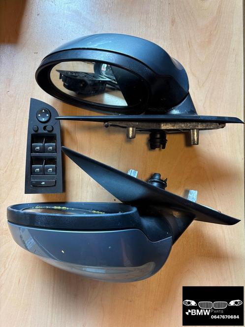 Set spiegel klapfunctie Bmw 3-Serie E90 E91 grijs, Auto-onderdelen, Spiegels, BMW, Gebruikt, Herkomst onderdeel bekend, Ophalen of Verzenden
