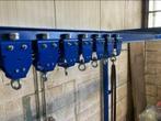 Hangbaan systeem voor afzuigwand verfspuitwand verf spuiten, Ophalen of Verzenden
