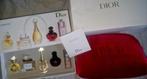 Dior miniature parfum + tasje Dior., Verzamelen, Ophalen of Verzenden, Nieuw, Miniatuur, Gevuld