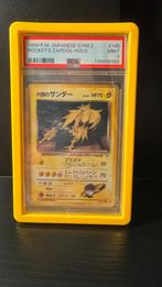 Japanse Rocket’s Zapdos PSA 9, Hobby en Vrije tijd, Ophalen of Verzenden, Zo goed als nieuw