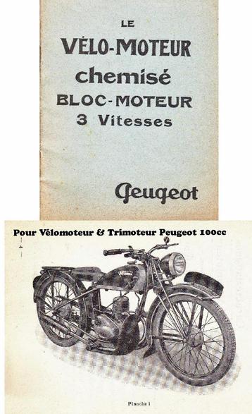 RTM 100 Peugeot & Triporter 100 Peugeot in het Frans.