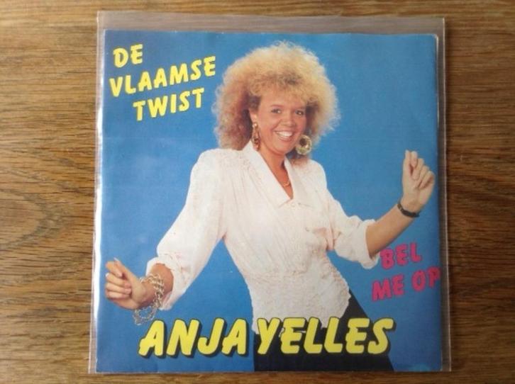 single anja yelles, Cd's en Dvd's, Vinyl Singles, Single, Nederlandstalig, 7 inch, Ophalen of Verzenden