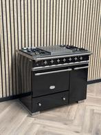 Prachtig Lacanche Fornuis 100 zwart Gas + Hete Lucht, Elektronische apparatuur, Fornuizen, Ophalen of Verzenden, Grill, Gas