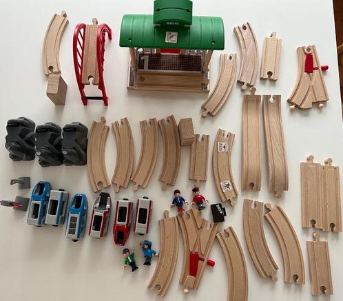 Trein set Brio, Kinderen en Baby's, Speelgoed | Houten speelgoed, Zo goed als nieuw, Ophalen of Verzenden