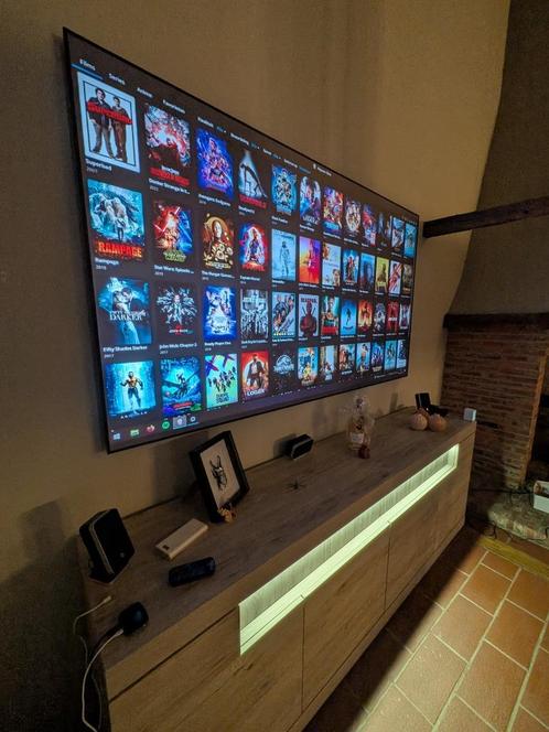 100 inch projectiescherm ALR Screeninnovations zero edge 16:, Audio, Tv en Foto, Projectieschermen, Zo goed als nieuw, Ophalen