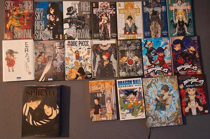 Grand Lot De Mangas - Plusieurs Genres, Livres, Livres Autre, Comme neuf, Enlèvement