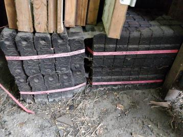 100KG Bruinkool briketten lot voor 50euro - te Gent, Tuin en Terras, Brandhout, Ophalen