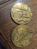 2 grote medailles Geo Verbanck, Enlèvement ou Envoi