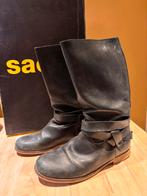 Lederen botjes- zwart-Sacha, Motoren, Ophalen, Sacha, Dames, Laarzen
