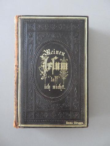 1887 Duits liederboek ik zal mijn Jezus niet verlaten  beschikbaar voor biedingen