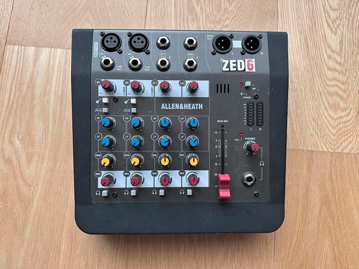 Allen & Heath ZED-6 Mixer, Musique & Instruments, Tables de mixage, Comme neuf, Enlèvement