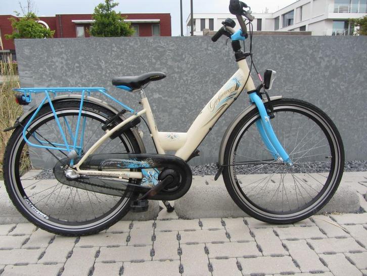 Prachtige 24 inch meisje 8-12j Alpina, met versnelingen, Fietsen en Brommers, Fietsen | Meisjes, 24 inch, Versnellingen, Ophalen of Verzenden