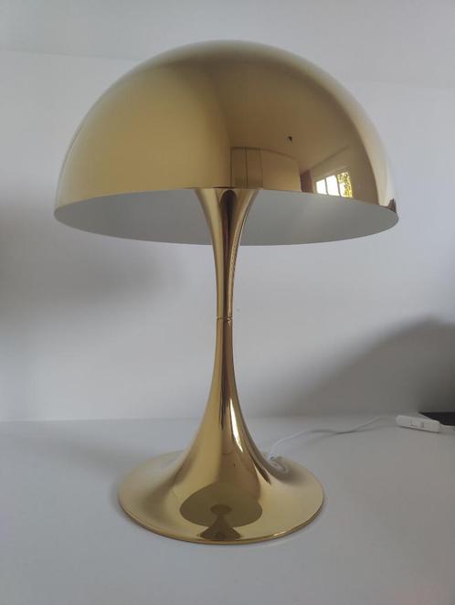 Louis Poulsen Panthella 320 E14 Brass - nieuw, Huis en Inrichting, Lampen | Tafellampen, Nieuw, Metaal, Ophalen of Verzenden