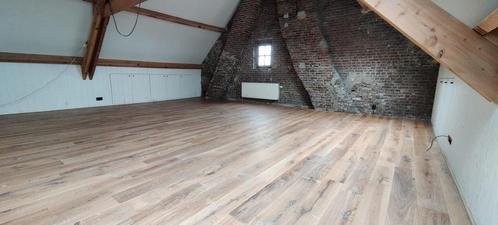 Oude Franse eikenparket – massief 25,5 m2 ~ 25 cm breed., Doe-het-zelf en Bouw, Hout en Planken, Zo goed als nieuw, Ophalen