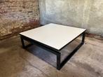 Vintage salontafel, Ophalen, Gebruikt, 50 tot 100 cm, Vierkant