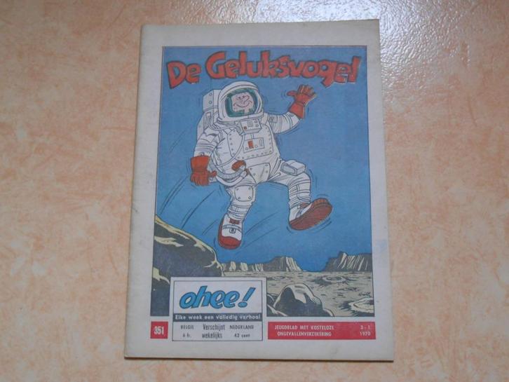 Ohee 351 Thomas pips De geluksvogel 1970., Boeken, Stripverhalen, Nieuw, Eén stripboek, Ophalen of Verzenden