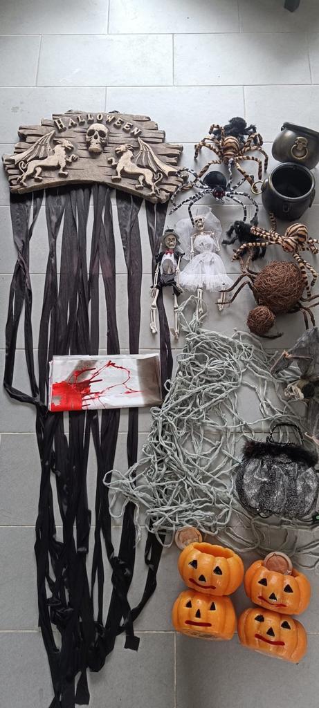 Uitgebreid Halloween Decoratie Pakket, Hobby en Vrije tijd, Feestartikelen, Zo goed als nieuw, Ophalen