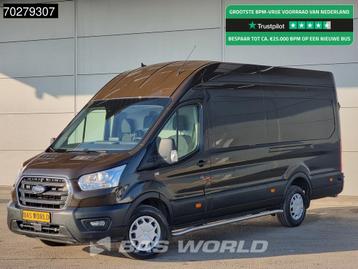 Ford Transit 170pk Automaat L4H3 RWD Navi Airco Cruise Camer, Auto's, Automaat, Stof, Euro 6, USB