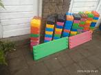 Set van 84 ESDA bouwstenen blokken XXL en 2 afdekplaten, Ophalen, Gebruikt