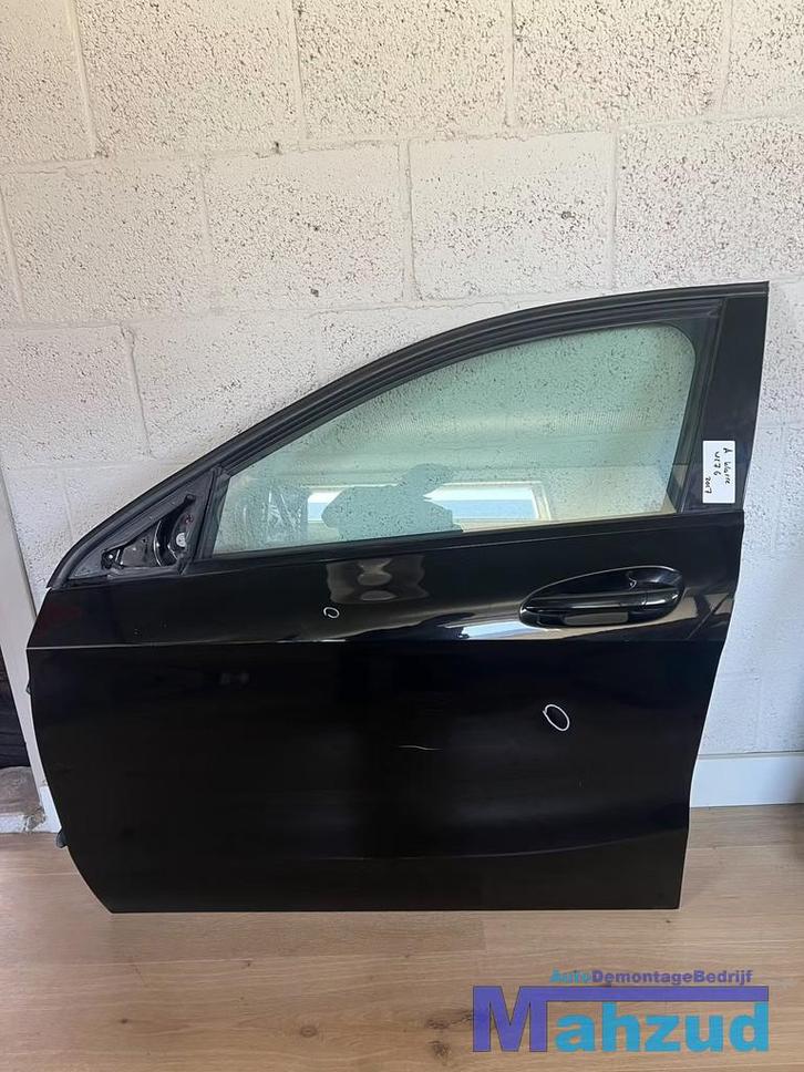 MERCEDES A KLASSE W176 zwart links voor deur 2012-2018, Auto-onderdelen, Carrosserie, Deur, Mercedes-Benz, Voor, Links, Gebruikt