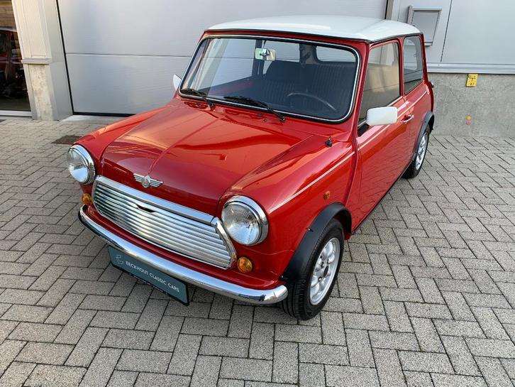 rover mini cooper 1300, Auto's, Mini, Particulier, Cooper, Benzine, Euro 1, Berline, 2 deurs, Handgeschakeld, Rood, Zwart, Stof