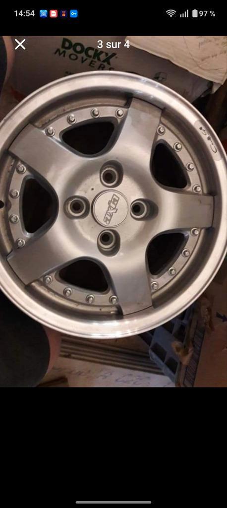 Jante Gotti 4x100 démontable vintage, Autos : Divers, Pièces de sport automobile, Enlèvement ou Envoi