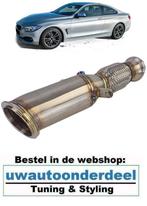 Racing Downpipe RVS Voor Bmw 4 Serie F32 F33 F36 420i 428i, Verzenden