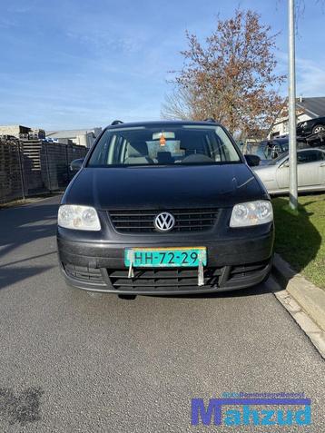 2004 VW Touran (1T1 1T2) 1.6 zwart loop of sloop ONDERDELEN beschikbaar voor biedingen