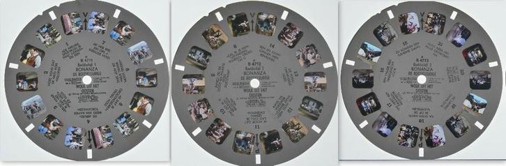 View-master Bonanza B 471 2 3 - 3 schijven, Antiek en Kunst, Antiek | Speelgoed, Ophalen of Verzenden
