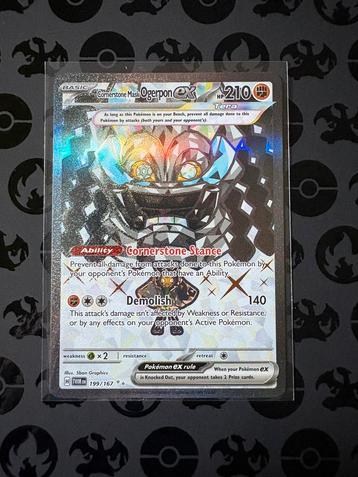 Pokemon Cornerstone Mask Ogerpon ex TWM 199 beschikbaar voor biedingen