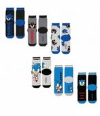 Sonic Sokken - 3 paar - Sega - Maat 23/26., Kinderen en Baby's, Kinderkleding | Schoenen en Sokken, Nieuw, Ophalen of Verzenden