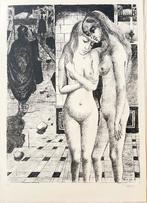 Delvaux Paul Les captives, Antiek en Kunst, Kunst | Litho's en Zeefdrukken, Ophalen of Verzenden