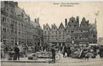 Gent/Gent Zeer mooie geanimeerde oude ansichtkaart Place Sai, Ophalen of Verzenden, Voor 1920, Gelopen