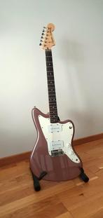 Squier Jazzmaster plus gitaarriem en stand., Muziek en Instrumenten, Ophalen, Zo goed als nieuw