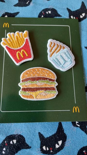 Série de 3 patches McDonald's  beschikbaar voor biedingen