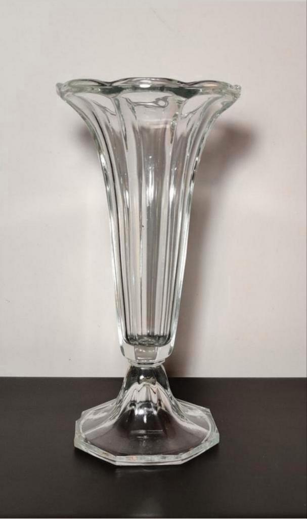 Art-déco vaas Ankerglas Bernsdorf, Antiek en Kunst, Antiek | Glaswerk en Kristal, Ophalen of Verzenden