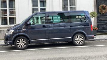 volkswagen t6 multivan highline, Cuir, Achat, 7 places, Noir