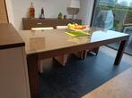 tafel, Huis en Inrichting, Tafels | Eettafels, 200 cm of meer, 100 tot 150 cm, Rechthoekig, Zo goed als nieuw