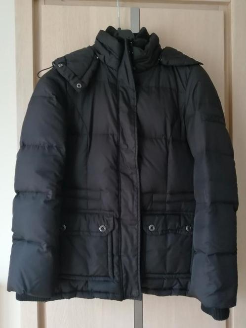 zwarte winterjas dames tom tailer maat xs, Kleding | Dames, Jassen | Winter, Gedragen, Maat 34 (XS) of kleiner, Zwart, Ophalen of Verzenden