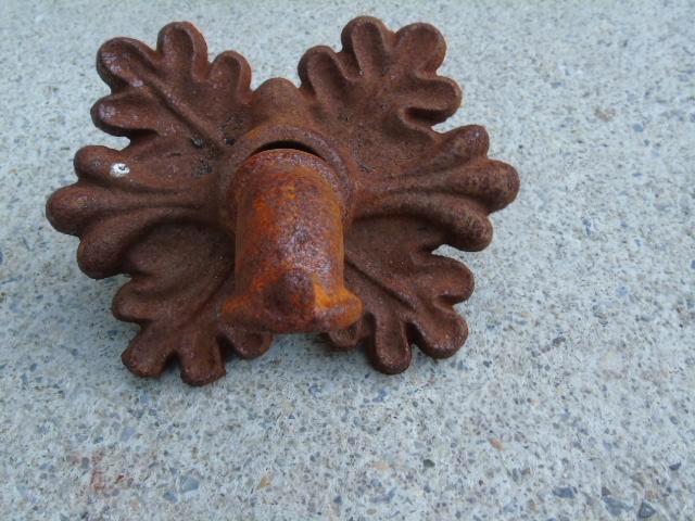 rosace plaque, jet d eau fontaine ,sortie d eau en fonte, Jardin & Terrasse, Pièces d'eau & Fontaines, Neuf, Fontaine, Fonte, Enlèvement ou Envoi