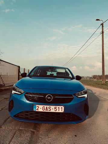 Blauwe Opel Corsa 2023 – Automaat  beschikbaar voor biedingen