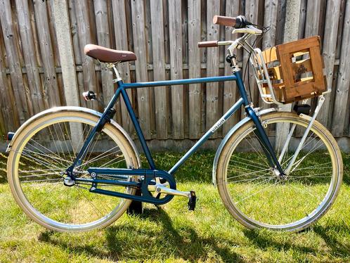 Union Flow Retro herenfiets maat 61, Fietsen en Brommers, Fietsen | Heren | Herenfietsen, Zo goed als nieuw, Overige merken, 61 tot 65 cm