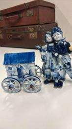 Caravan en twee vrolijke figuren, Antiek en Kunst, Antiek | Porselein, Ophalen