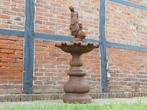 Fontaine en pierre exclusive avec femme - Pierre en oxyde, Jardin & Terrasse, Pièces d'eau & Fontaines, Fontaine, Enlèvement ou Envoi