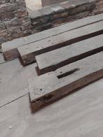 4 oude eiken balken, Doe-het-zelf en Bouw, Ophalen, Eiken