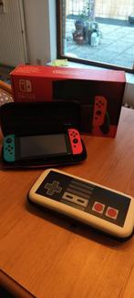 Nintendo Switch blauw/rood, Ophalen of Verzenden, Zo goed als nieuw